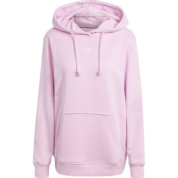 NWT Adidas Originals Adicolor Essentials Pink Fleece Hoodie - Picture 2 of 7
